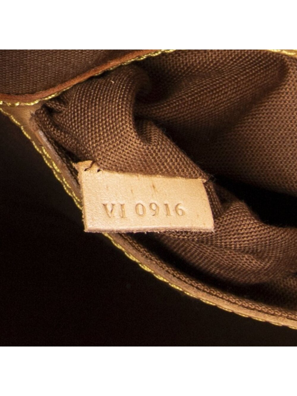 Louis Vuitton Alma Brown Monogram Canvas Handbag - Picture 10 of 10